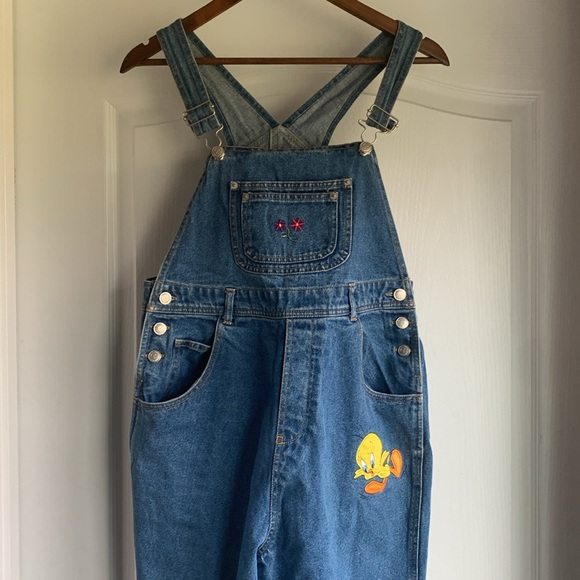90s looney tunes vintage overalls - Picture 2 of 9